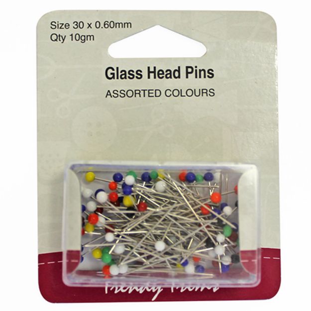 Cottage Flair. Pins Glass 30x.60mm